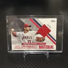 大谷翔平 2023年度実使用ジャージ入り☆40枚限定Toppsカード - メルカリ