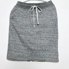 美品 UNIQLO 【M】グレー スカート 裏起毛