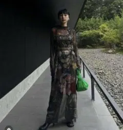 AMERI×THE MET SHEER DRESS