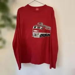 貨物列車　サンダー　長袖Tシャツ