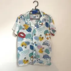 チップとデール　スイスイサマー　アロハシャツ　ディズニーリゾート　120