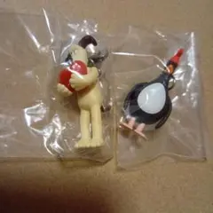 ウォレスとグルミット　めじるしアクセサリー 　2個セット