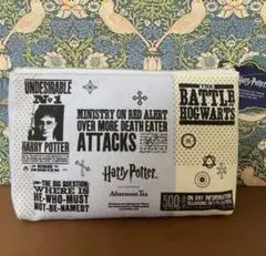 ★新品 Afternoon Tea コラボ 　ハリーポッター ポーチ