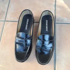 CEDAR CREST ブラック ローファー