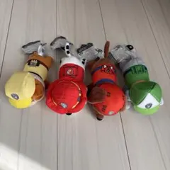 パウ・パトロール ぬいぐるみ 4体セット