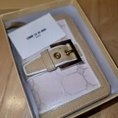 COMME CA DU MODE コインケース ベージュ
