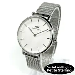 DW Petite Sterling QZ ホワイト レディース 時計 新品電池のサムネイル