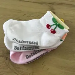 フルーツ靴下　キッズ　女の子　13〜18 cm