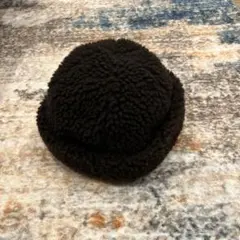 ボアキャップ ニットキャップ ボアハット 黒 ブラウン