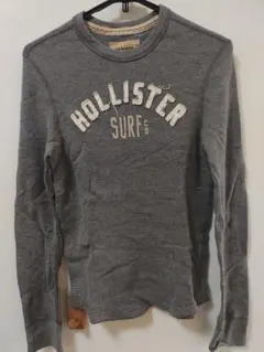 Hollister 長袖 Tシャツ グレー