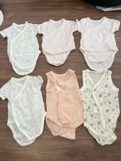 ベビー肌着 6点セット 60cm、70cm