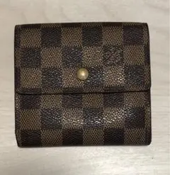 ルイヴィトン　ポルトフォイユ・エリーズ ダミエ　財布　コンパクトウォレット
