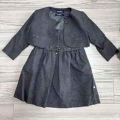 familiar グレー　フォーマルドレスセット 105