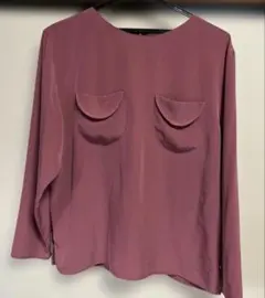 SUIVI. 長袖ブラウス くすみピンク
