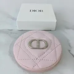 DIOR ノベルティ　コンパクト　ミラー　2面　ピンク