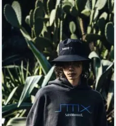 F11 セント マイケル SAINT Mxxxxxx バケットハット バケハ 白 - メルカリ