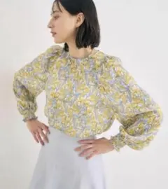 ANAYI  和紙かのこパフスリーブプルオーバー 和紙かのこパフスリーブプルオーバー | ANAYI/アナイ | 三越伊勢丹
