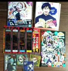 僕のヒーローアカデミア ヒロアカ グッズ まとめ売り 色紙 しおり シール
