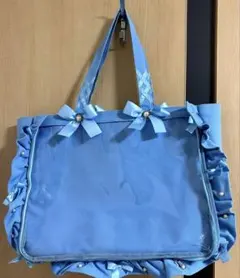 ザッカマート 痛バッグ 水色 A3