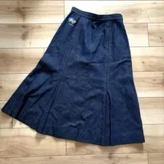 LEONARDレオナール シルク デニム フレアスカートのサムネイル