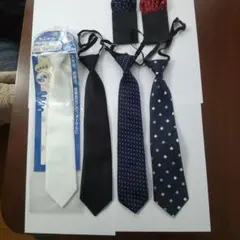 お子様用ネクタイ ポケットチーフ