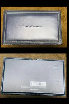 TOMMY HILFIGER ブラック 長財布 メンズ