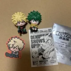 僕のヒーローアカデミア すわらせ隊 爆豪勝己、緑谷出久、フィギュアセット