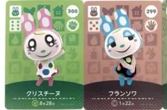 あつまれどうぶつの森 amiibo クリスチーヌ フランソワ