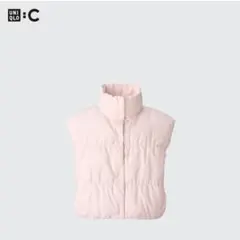 ダウンクロップドベスト