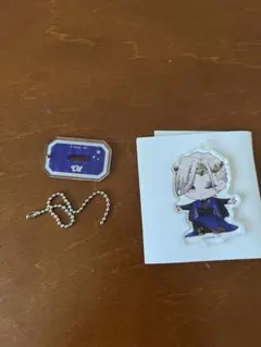 ツイステ　スタンド付きアクリルキーホルダー　ヴィル