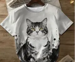ナナ様専用　猫柄Tシャツ