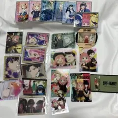 SPY×FAMILY キャラクターカード ステッカー セット