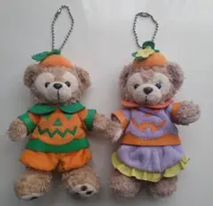 ダッフィー＊シェリーメイ　ハロウィンコスチューム　2体セット