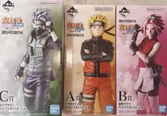 ナルト サクラ はたけカカシ フィギュア NARUTO 一番くじ 風影奪還編