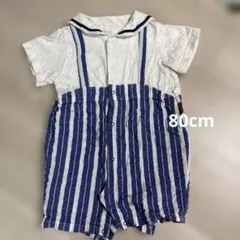 moujonjon セーラー襟ロンパース　80cm