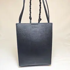 美品✨ジルサンダー JILSANDER タングルスモール ブラックレザー