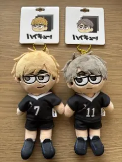 新品未使用】ハイキュー‼︎ ジロリ ぬいぐるみ 日向翔陽 影山飛雄