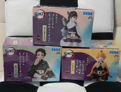 鬼滅の刃プレミアムちょこのせフィギュア 3体セット