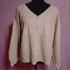 【新品・タグ付き】 エヘカソポ 前後2wayカーディガン