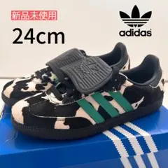新品★adidas SAMBA LT W Cow Print 24cm