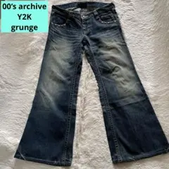 00’s⭐︎Y2K⭐︎ flaredenim⭐︎grunge⭐︎studs⭐︎ギャル男