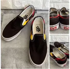 VANS フレイム ファイヤー スリッポン 25.5-26cm - メルカリ