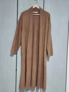 ★ZARAザラロングニットカーディガンコートL★
