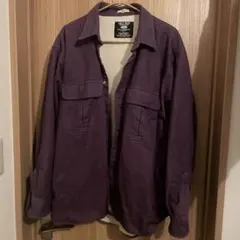 GRIT IRON WORKWEAR 紫色 シャツ XL
