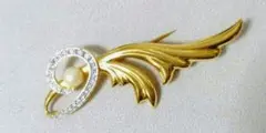 鳥羽展望台パールロード 伊勢志摩産 あこや真珠silverブローチ - メルカリ