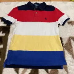 ポロラルフローレンキッズ ポロシャツ8歳130cmアメリカ古着