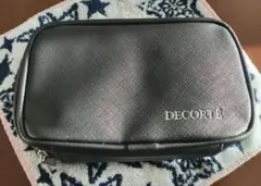 DECORTE ブラック ポーチ スパチュラ付き