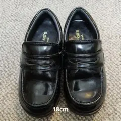 BETTY KID'S ブラックフォーマルシューズ 18cm