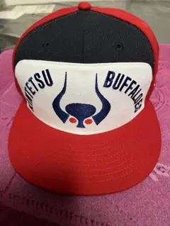 近鉄バファローズ　吉岡 雄二　実使用/支給品　キャップ　帽子 近鉄バファローズ 吉岡 雄二 実使用/支給品 キャップ 帽子 90's