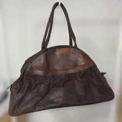 レザー ボストンバッグ